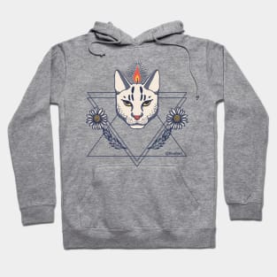 Cat candle Hoodie